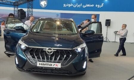 تولید آزمایشی خودرو هایما ۷X در ایران خودرو آغاز شد